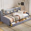 Lit plateforme tapissier avec tiroirs-155021343
