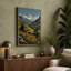 Mountain Pass at Dawn Rustic - Wrapped Canvas-1070246627-1070246648