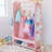 Teamson Kids Pink Wooden Open Armoire with Mirror