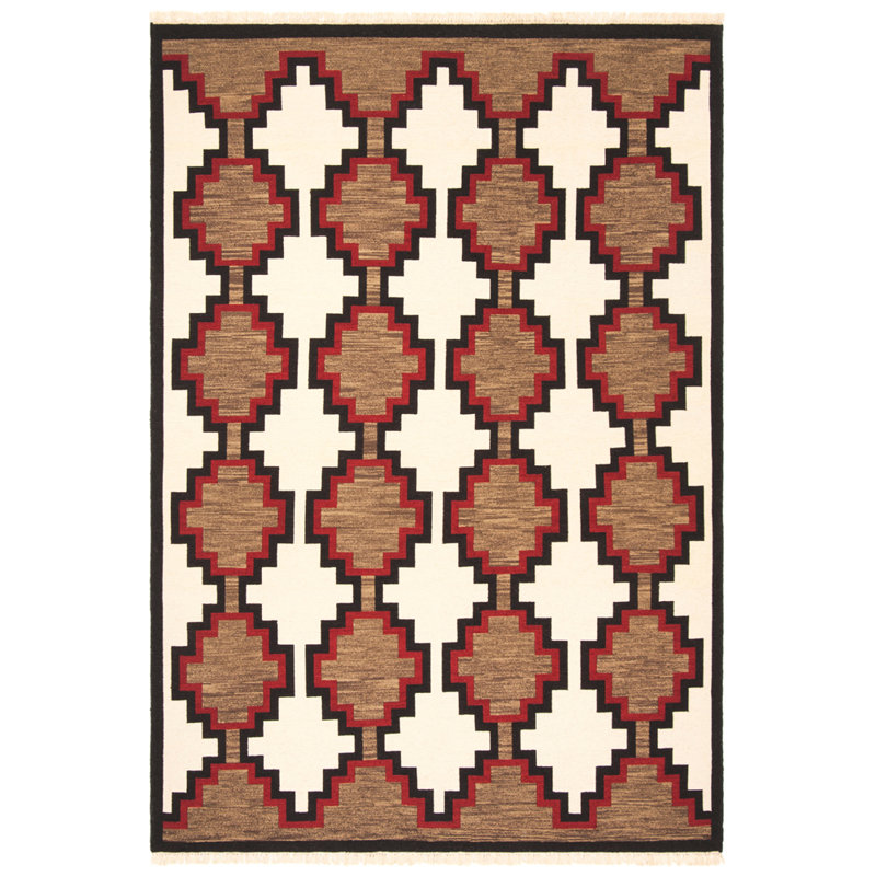 Ralph Lauren Great Plains Wool Geometric Rug, Rectangle 10' x 14'