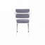 Fabric Upholstered Dining Chair with Upholstered Back,Arm-947031599
