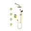 Complete Shower System with Rough-in Valve-1357241898