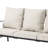 Nickita Metal 3-person Patio Outdoor Sofa With Cushions-854709481