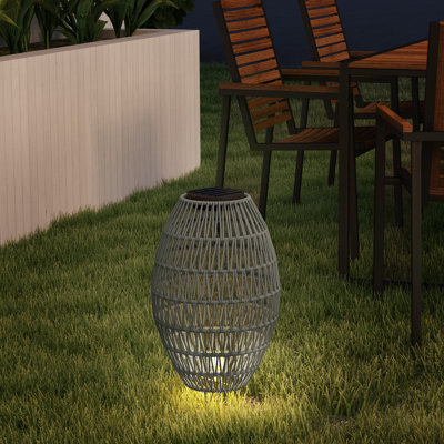 51Cm H Solar Powered Outdoor Lantern