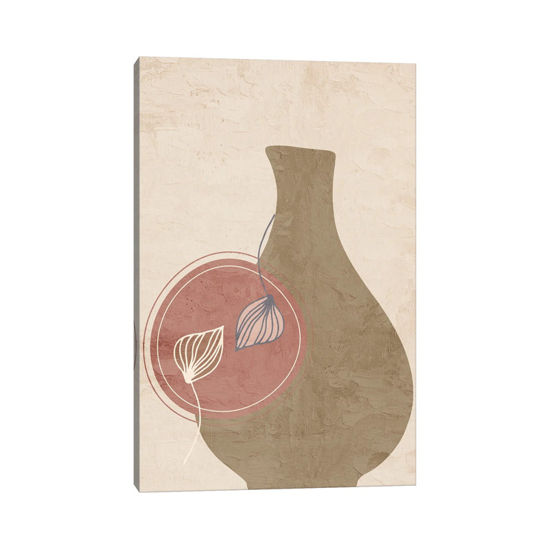 Vase II by Kimberly Allen - Wrapped Canvas Print, 20.32 cm H x 30.48 cm W