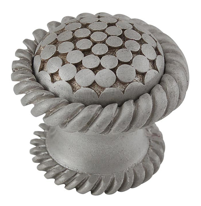 Tiziano Mushroom Knob, 1.25" H x 1.25" W x 1" D, Satin Nickel