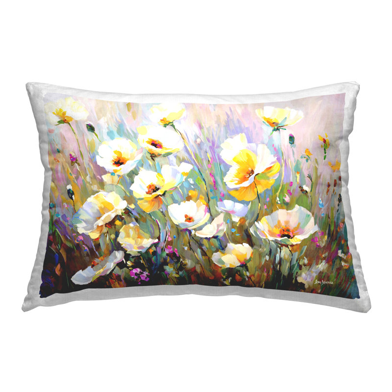 Coussin décoratif Sunlit Petals Embrace