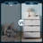 3 Drawer Fluted Nightstand For Bedroom, 27.6’’w X 15.8’’d X 31.5’’h-1405047840