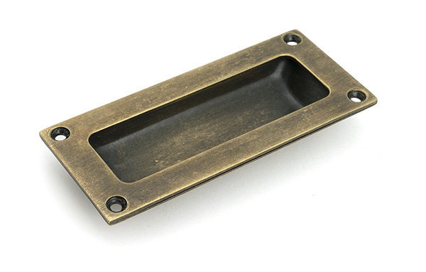 3.6 cm Centre Recessed Pull, Burnished Brass