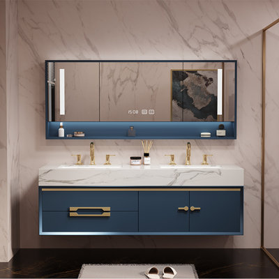 Armoire de salle de bain luxueuse exquise