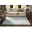 Tapis oriental vert / blanc Parnag-22288037