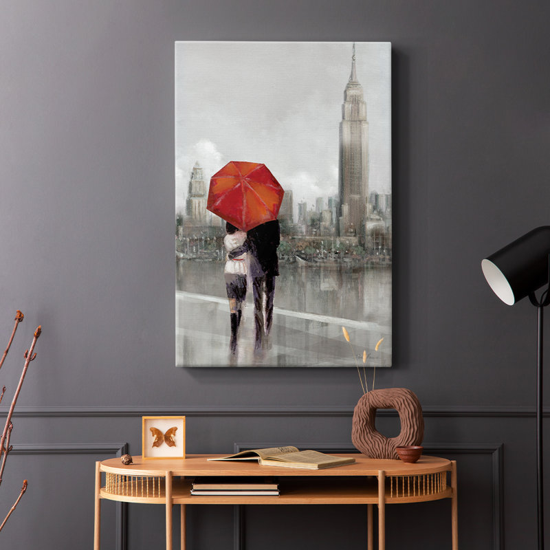 Couple moderne - Cavas enveloppés de galerie, H 27 po x l 18 po