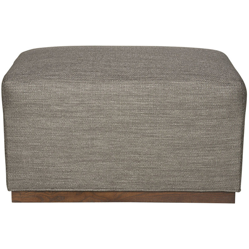 Michael Weiss Donovan Ottoman, Casa Blanca, Jiggles Fawn Polyester