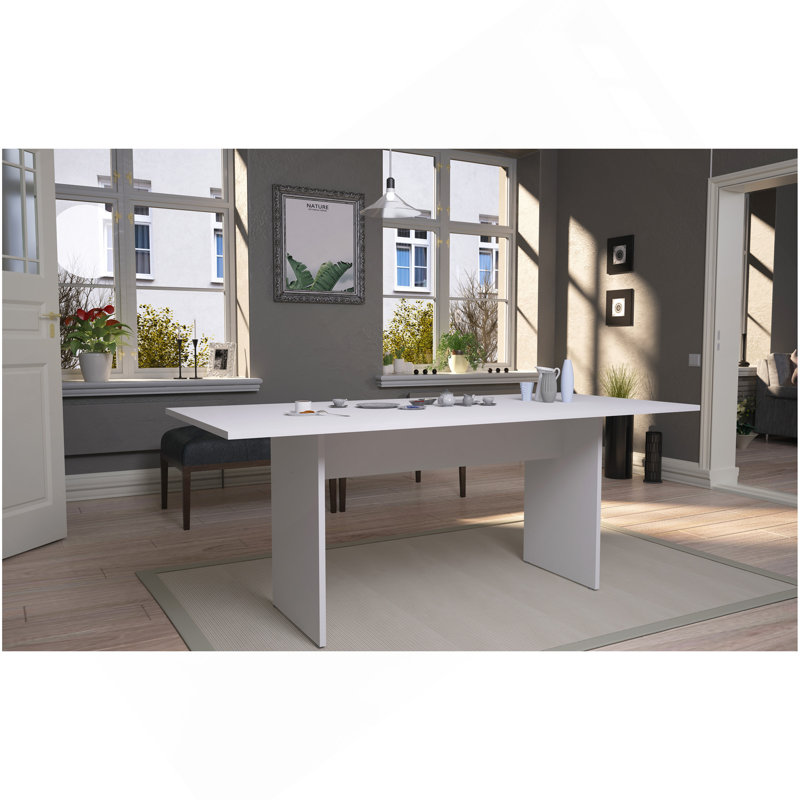 Table de salle à manger Nomad 67,91, Blanc