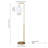 Chaynce 62.5'' Arched Floor Lamp-1828810034-1828810036