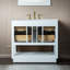 Meuble-lavabo en bois massif Venice de 42 po x 21 po x 33 po Venice-2065235706