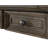 Draupnir Writing Desk with Built-In Electrical Outlet