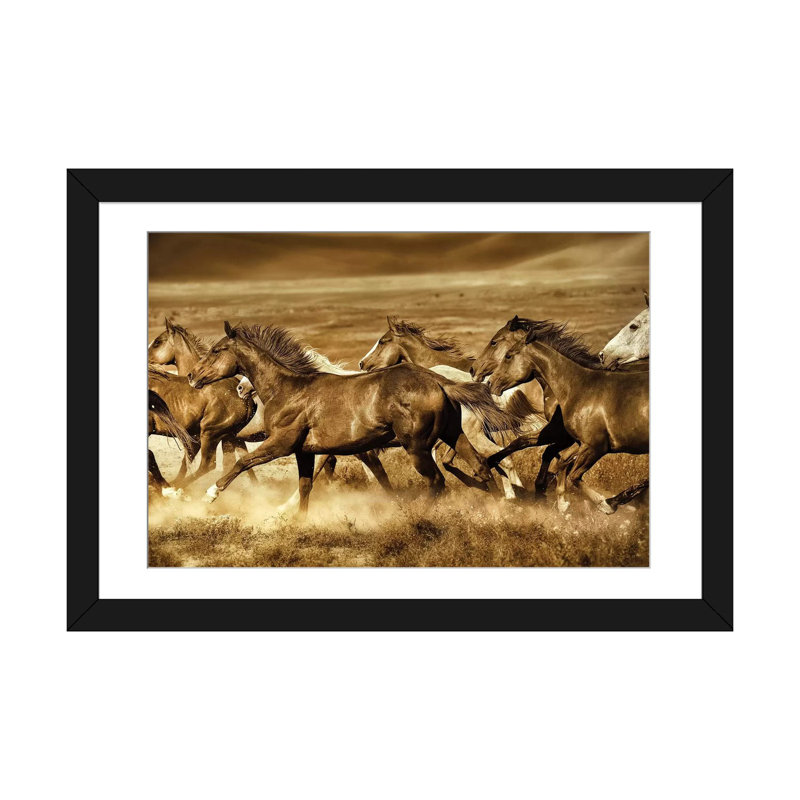 " Unbroken " by Lisa Dearing, 18" H x 26" W x 1.5" D, Black Framed Canvas