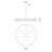 Revolve 21 - Light Dimmable Wagon Wheel Chandelier-63492015
