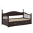 Daybed With Trundle Bed, Extendable Daybed With Two Storage Drawers-684288246
