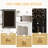 Vanity Desk Set With Sliding Lighted Mirror, Makeup Dressing Table With 4 Drawers & 9 Storage Spaces, Hidden Compartments And Cushioned Stool,Beauty Furniture For Bedroom