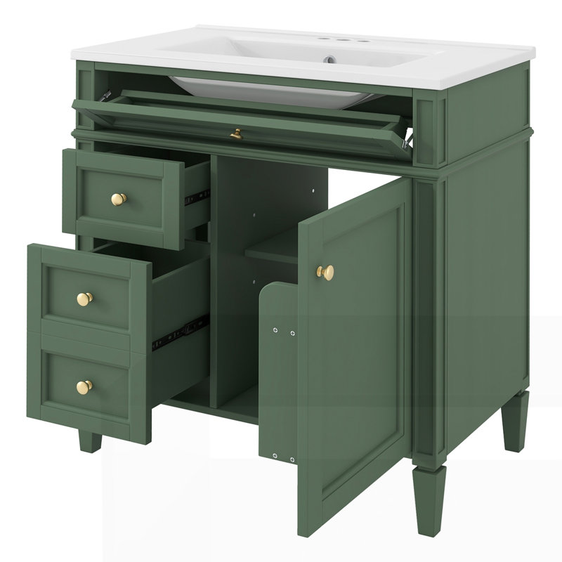Meuble-lavabo 30 po avec lavabo supérieur