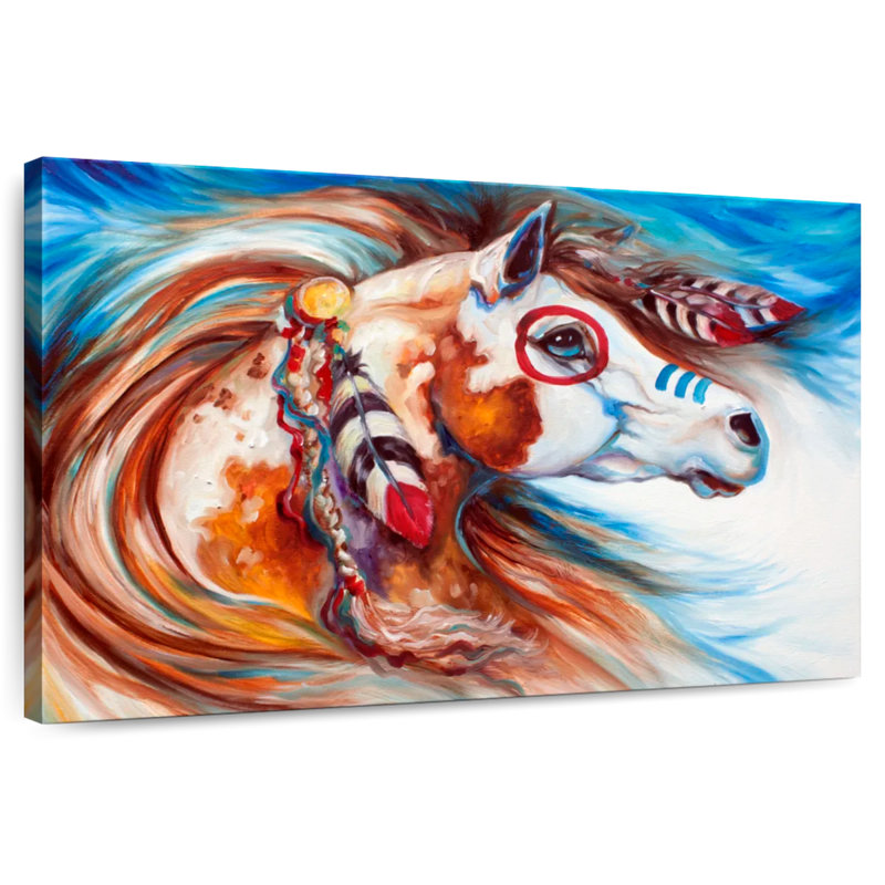 Cheval de guerre indien Brampt