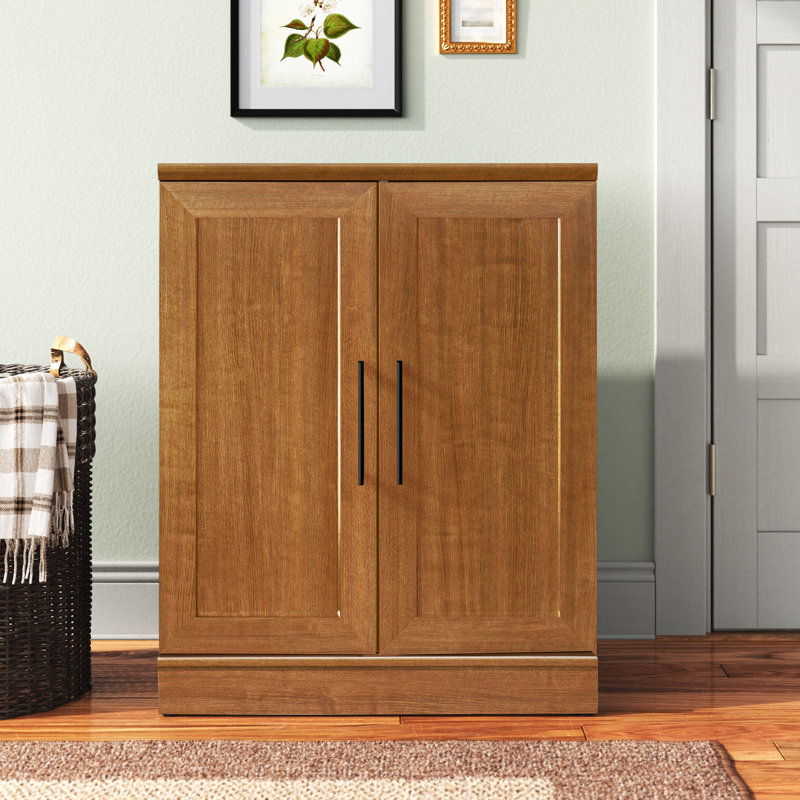 Leoric Accent Cabinet, Sienna Oak