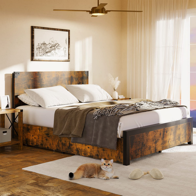 Rosalene Platform Storage Bed, Full/Double