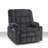 26.4" Seat Width Dual Motor Power Recliner Lift Chair with Massage and Heat, Infinite Position, Fabric-1168656007