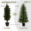Sapin de Noël artificiel Real Touch Norfolk avec aspect naturel-2101892450