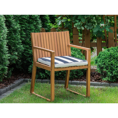 Mucella Patio Dining Armchair with Cushion