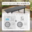 Salem Extendable Metal Frame Powder-coated Outdoor Patio Dining Table