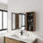 Bathroom Mirror Cabinet with Storage Combination