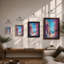 Mediterranean Escape Coastal - Framed Print-725020034-725020037