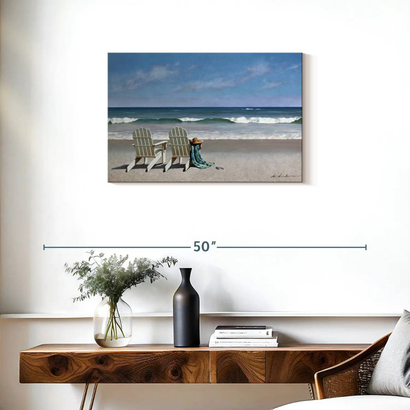 Gillard Tide Watching, 20" H x 30" W