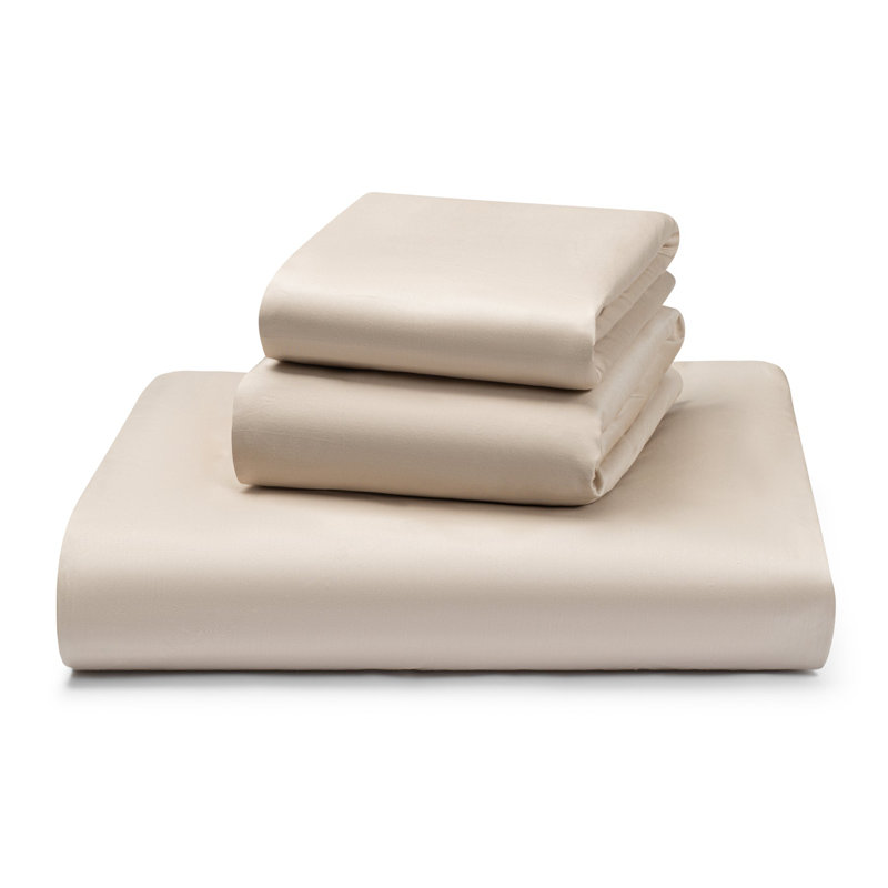 Essentials Fitted Sheet, Pearl, King Fitted Sheet