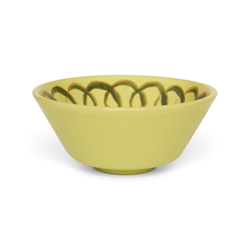 Amalfi Berry Bowl - Pink - 4.5", Lime