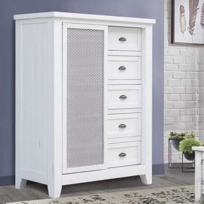 Brookfield 5 Drawer/Single Door Chest