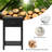 Herlef Nightstand Sofa Side End Table X-design W/ Shelf Drawer-692082271