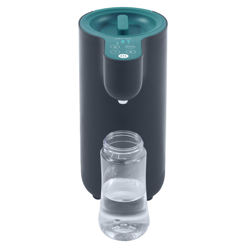 Countertop Top Loading Electric Water Cooler in Black/Teal