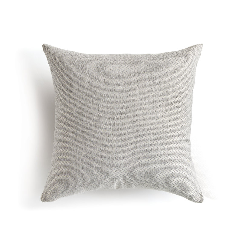 Coussin d'extérieur carré 20 po Gibram, Gris, H 20 po x l 20 po