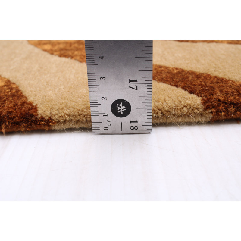 Wool Abstract Indoor Rug