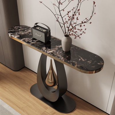 Console en métal de style italien
