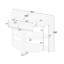 Console décorative - Design en demi-lune cannelée avec tiroir et 2 tablettes ouvertes-1582258248-1582258251-1582258255