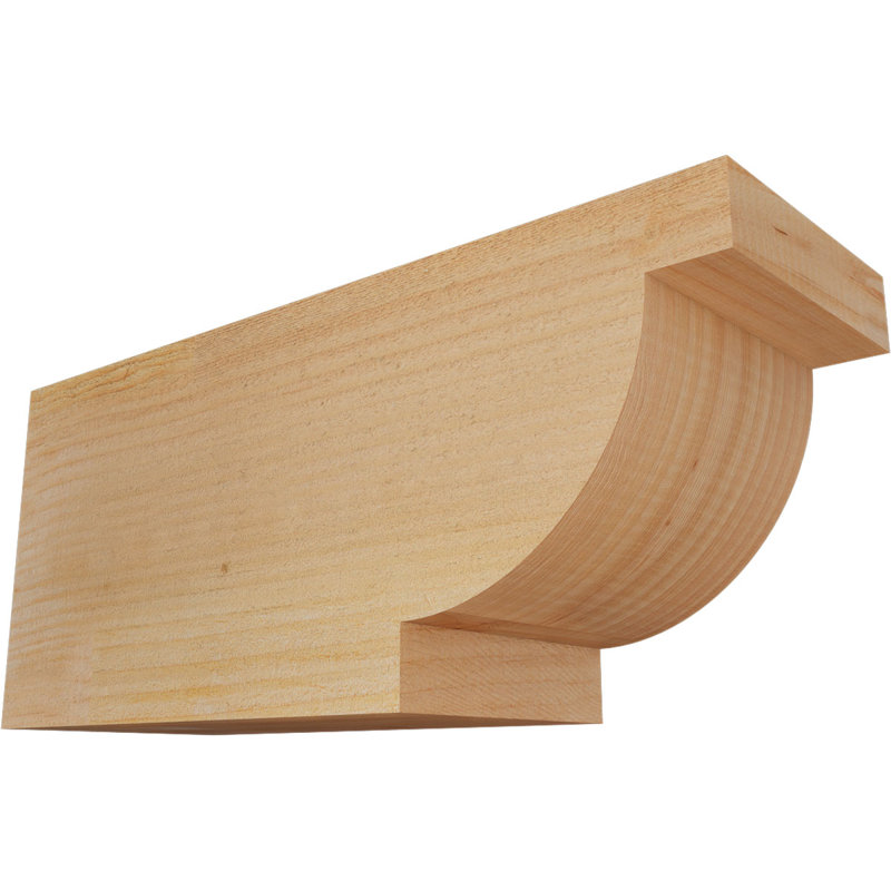 Alpine Rough Sawn, Sapin de Douglas, H 8 po x l 18 po x P 6 po