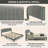 Jolande Contemporary King Upholstered Bed with Curved Headboard-927116794-899166163