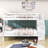 Rasime Twin Over Full Wood Bunk Bed with 3 Shelves-1240823825