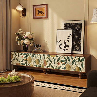 French Medieval Style TV Stand