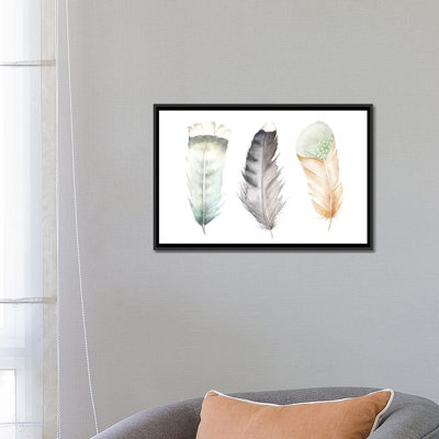 «Feathers II», reproduction sur toile